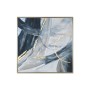 Cuadro Home ESPRIT Azul Blanco Abstracto Moderno 131 x 3,8 x 131 cm