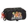 Trousse Fourre-Tout Triple One Piece Noir 21,5 x 10 x 8 cm