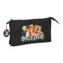 Portatodo Triple One Piece Negro 22 x 12 x 3 cm