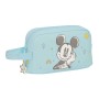 Porte-petit déjeuner Thermique Mickey Mouse Clubhouse Baby Bleu 21,5 x 12 x 6,5 cm