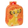 Mochila Escolar The Lion King Naranja 22 x 27 x 10 cm 3D