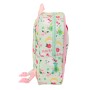 Mochila Escolar Hello Kitty Verde Rosa 22 x 27 x 10 cm 3D