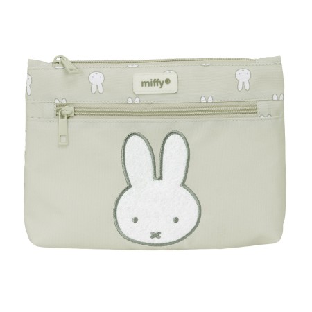 Portatodo Doble Miffy Niebla Gris 23 x 16 x 3 cm