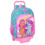 Mochila Escolar con Ruedas My Little Pony Magic Rosa Turquesa 33 x 42 x 14 cm