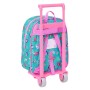 Cartable à roulettes My Little Pony Magic Rose Turquoise 22 x 27 x 10 cm