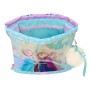 Sac à dos serré par des ficelles Frozen Cool days Violet Bleu ciel 26 x 34 x 1 cm