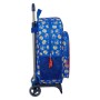 Cartable à roulettes Sonic Prime Bleu 33 x 42 x 14 cm