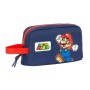 Porte-petit déjeuner Thermique Super Mario World Blue marine 21,5 x 12 x 6,5 cm