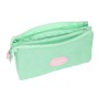 Trousse Fourre-Tout Triple BlackFit8 Moon Vert 22 x 12 x 3 cm