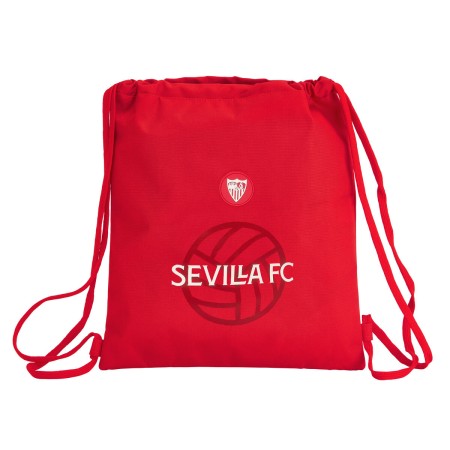 Bolsa Mochila con Cuerdas Sevilla Fútbol Club Rojo 35 x 40 x 1 cm
