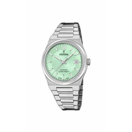 Reloj Hombre Festina F20035/3 Verde Plateado