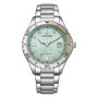 Reloj Hombre Citizen FE6170-88L Verde Plateado