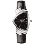 Montre Homme Hamilton VENTURA SS BLACK DIAL - BLACK LEATHER STRAP