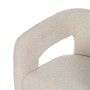 Chaise de Salle à Manger Beige Polyester 69 x 66 x 73 cm