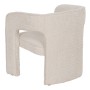 Silla de Comedor Beige Poliéster 69 x 66 x 73 cm