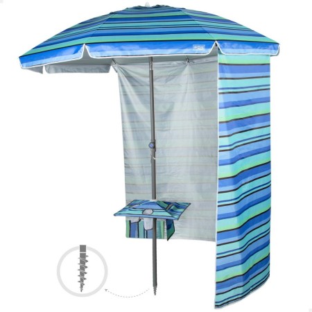 Sombrilla Aktive Acero Tela Oxford 210 x 205 x 210 cm