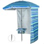 Sombrilla Aktive Acero Tela Oxford 210 x 205 x 210 cm
