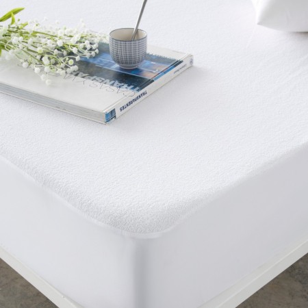 Protecteur de matelas Naturals Blanc Lit 1 persone (105 x 190/200 cm)