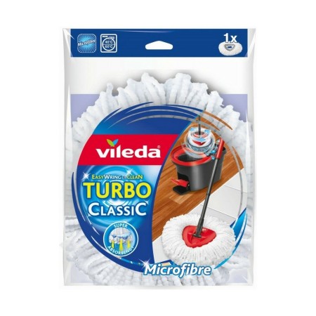 Rechange Pour Serpillière de Nettoyage Vileda TURBO ClassiC Microfibre