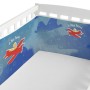 Protection du berceau HappyFriday Le Petit Prince Son avion Multicouleur 210 x 40 cm