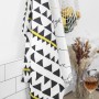 Tissu de cuisine HappyFriday Blanc Live Multicouleur 70 x 50 cm (2 Unités)