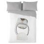 Housse de Couette Naturals Pebble (150 x 220 cm) (Lit 1 persone)