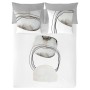 Housse de Couette Naturals Pebble (180 x 220 cm) (Lit 1 persone)