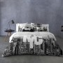 Housse de Couette Naturals NYC (220 x 220 cm) (Lit 2 persones)