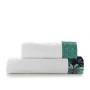 Ensemble de serviettes de toilette HappyFriday Ebony Multicouleur 2 Pièces