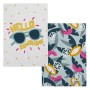 Tissu de cuisine HappyFriday Aware Hello Sunshine Multicouleur 70 x 50 cm (2 Unités)