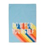 Paño de Cocina HappyFriday Aware Do It Multicolor 70 x 50 cm (2 Unidades)