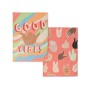 Paño de Cocina HappyFriday Aware Good Vibes Multicolor 70 x 50 cm (2 Unidades)
