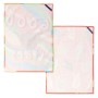 Tissu de cuisine HappyFriday Aware Good Vibes Multicouleur 70 x 50 cm (2 Unités)