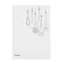Tissu de cuisine HappyFriday Cutlery Multicouleur 70 x 50 cm (2 Unités)