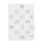 Tissu de cuisine HappyFriday Moon Multicouleur 70 x 50 cm (2 Unités)