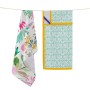 Tissu de cuisine HappyFriday Enchant Multicouleur 70 x 50 cm (2 Unités)