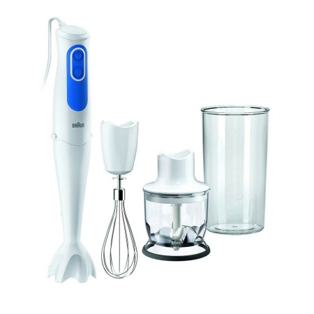 Mixeur plongeant Braun MQ 3025 WH Blanc Blanc/Bleu 700 W