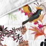 Colcha HappyFriday HF Birds of paradise Multicolor 180 x 260 cm