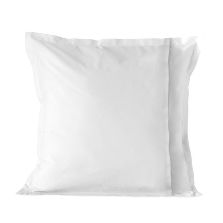 Funda de almohada HappyFriday BASIC Blanco 80 x 80 cm