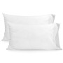 Taie d'oreiller HappyFriday BASIC Blanc 50 x 75 cm (2 Unités)