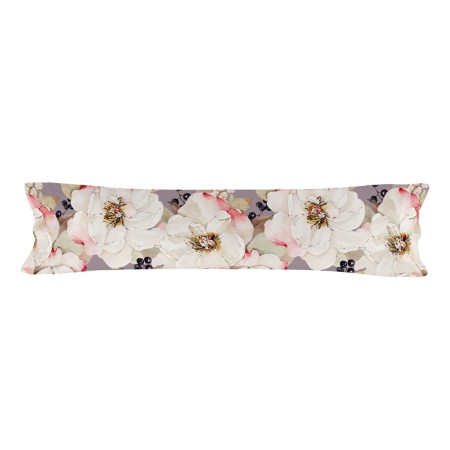 Taie d'oreiller HappyFriday White Peonies Multicouleur 45 x 155 cm