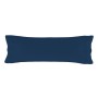 Funda de almohada HappyFriday BASIC Azul marino 45 x 155 cm