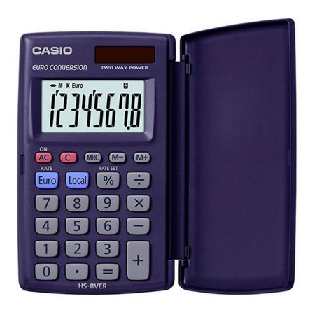 Calculadora Casio HS-8VER-WA-EP De bolsillo