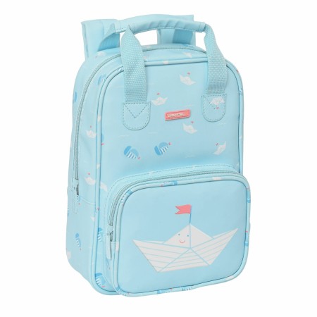 Mochila Infantil Azul 20 x 28 x 8 cm