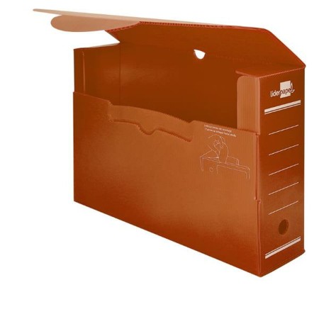 Caja de Archivo Liderpapel DF08 Marrón (5 Unidades)
