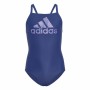 Bañador Niña Adidas Big Logo Azul