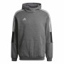 Sweat-shirt d'Entraînement pour Adultes Adidas Tiro 21 Gris clair (L)