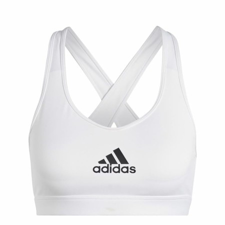 Sujetador Deportivo Adidas Pwr Ct Ms Blanco