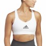 Sujetador Deportivo Adidas Pwr Ct Ms Blanco