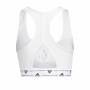 Soutien-gorge de Sport Adidas Pwr Ms Pd Blanc